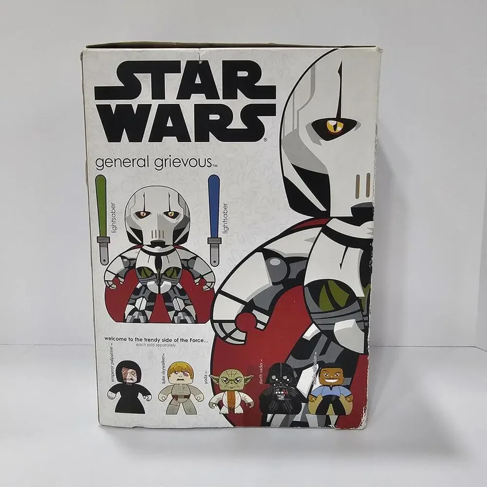 Mighty Muggs, Star Wars, General Grievous Figure, Pre-owned - Picture 2 of 3